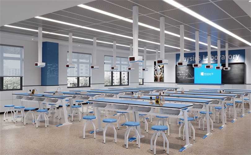 物理A款吊裝實驗室1(藍(lán)色)